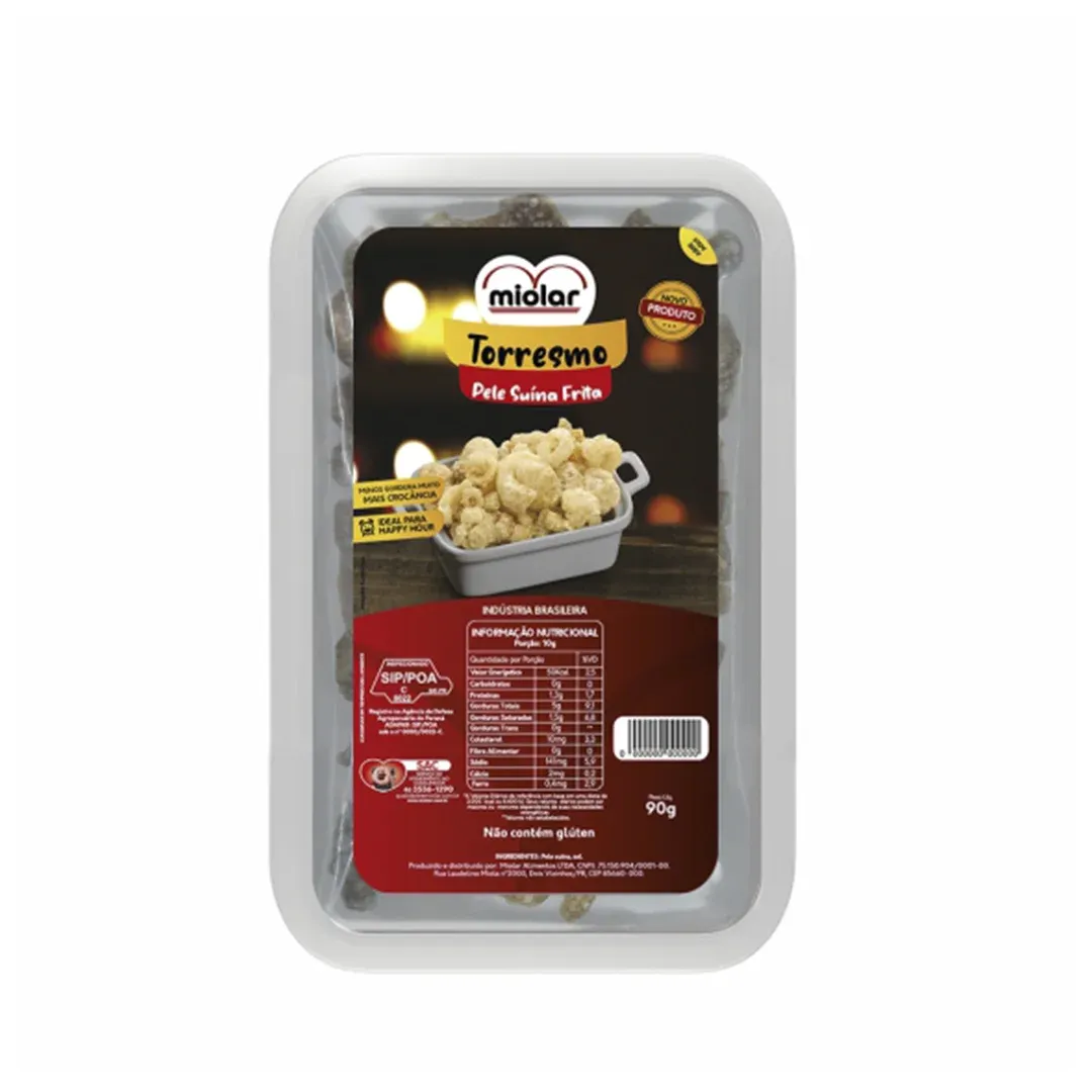 Torresmo Pele Suína Frita