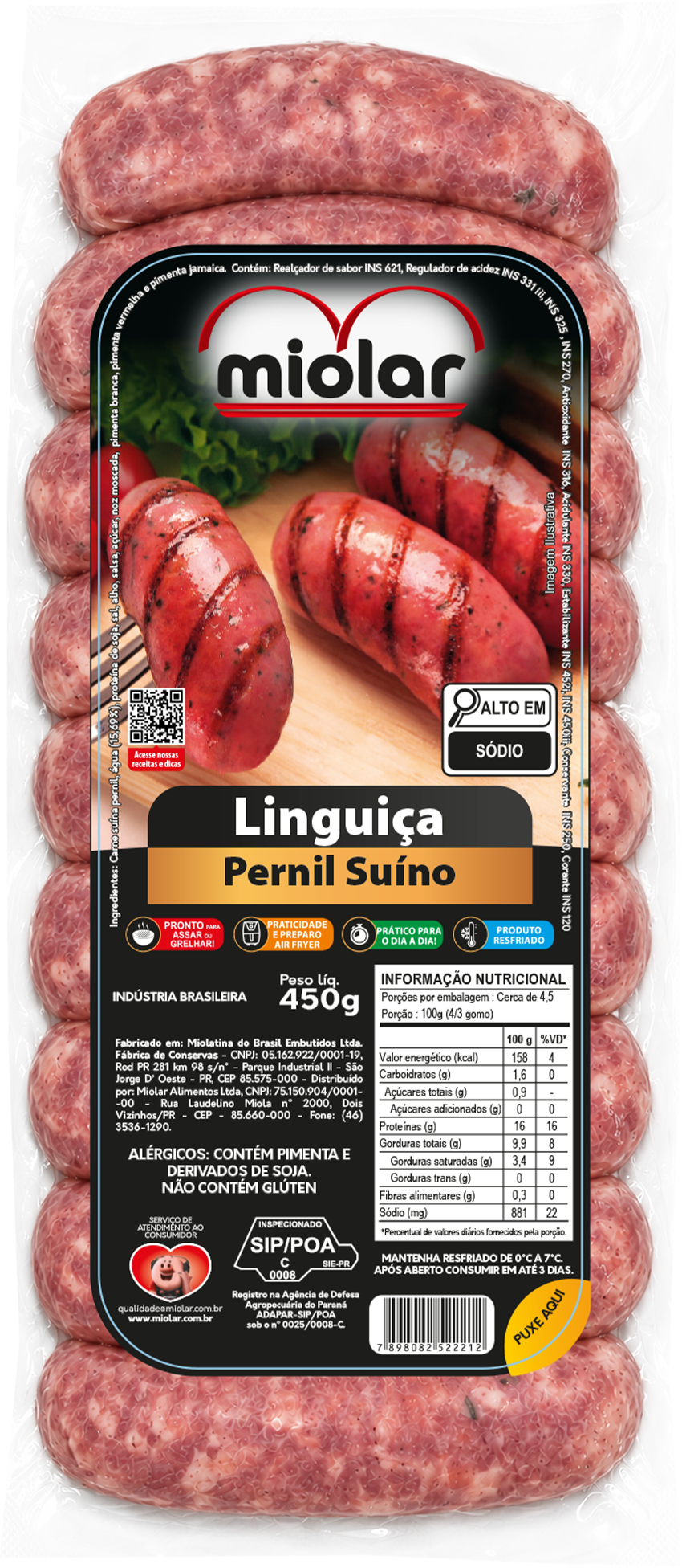 Linguiça de Pernil