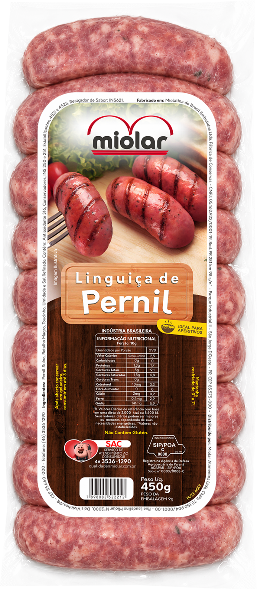 Linguiça de Pernil