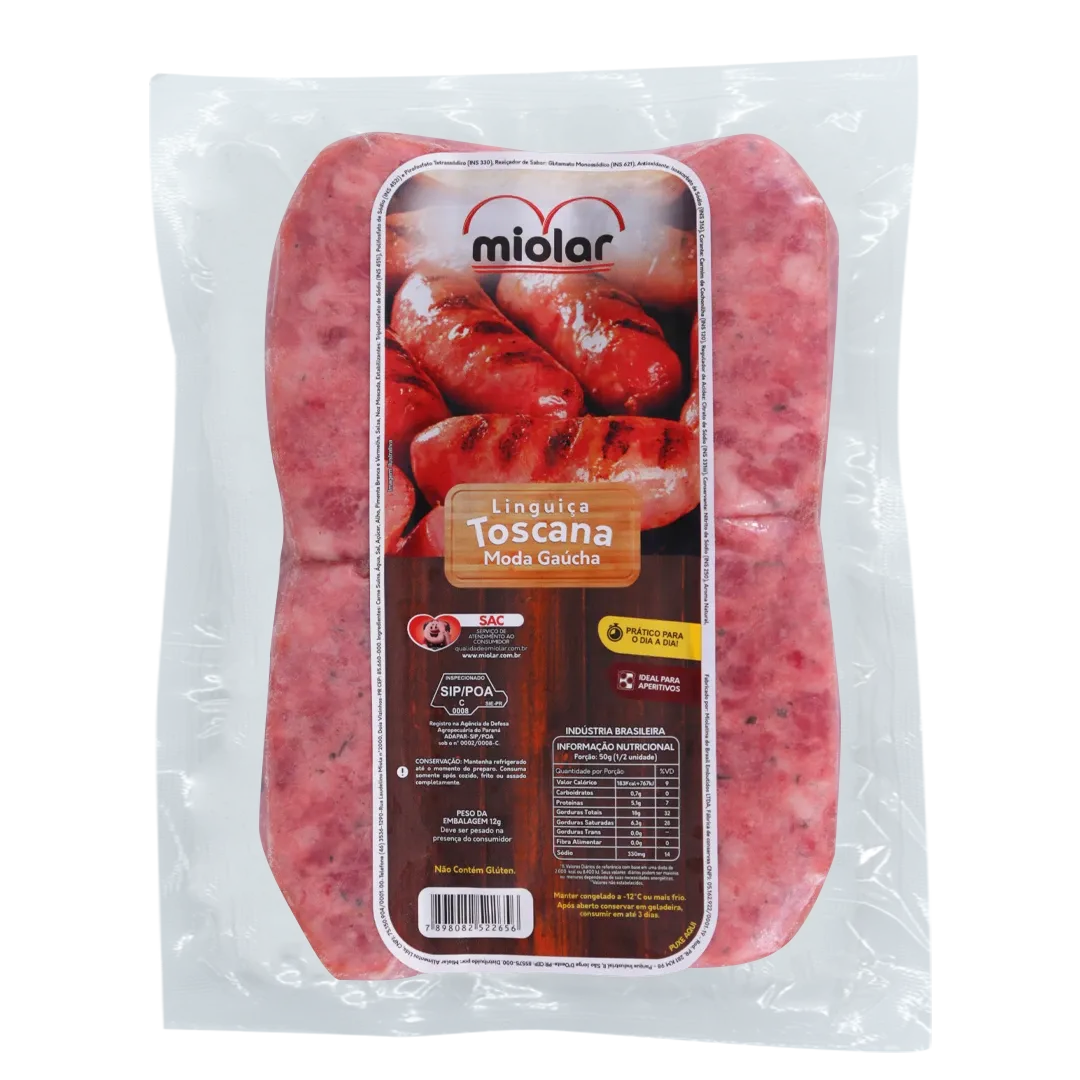 Linguiça Toscana Moda Gaúcha