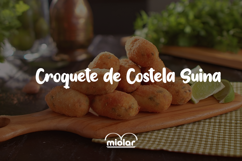 Croquete de Costela Suína Miolar